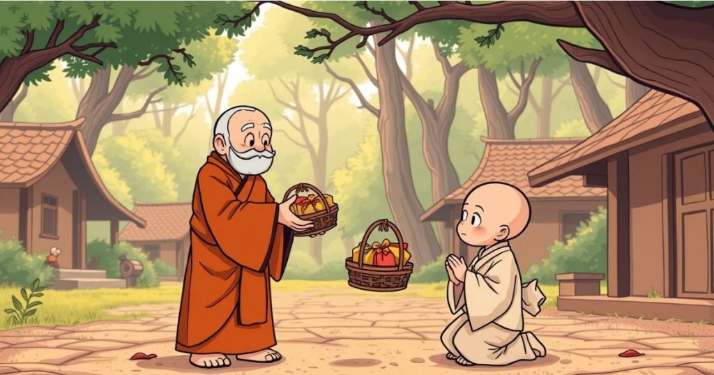 ภาพประกอบนิทานชาดกเรื่องของขวัญ 2