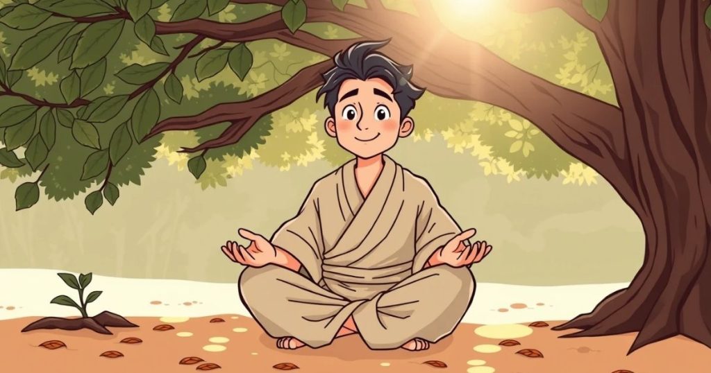 ภาพประกอบนิทานชาดกเรื่องช้างผู้ที่ไม่เหยียบผู้ใด