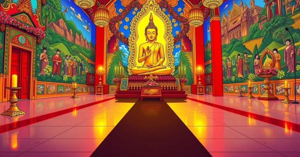 ภาพประกอบนิทานพื้นบ้านไทยภาคใต้เรื่องตำนานพระขวาง 3