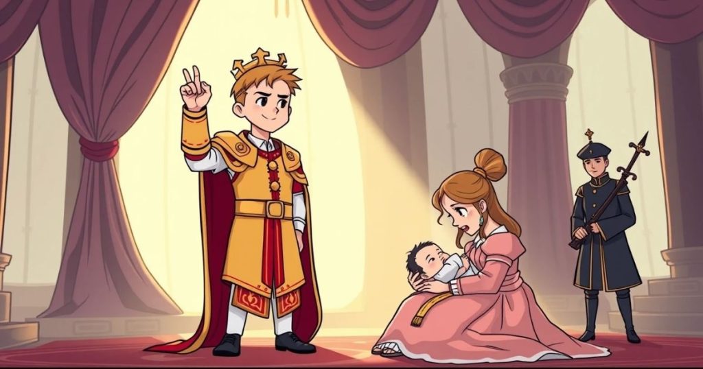 ภาพประกอบนิทานชาดกเรื่องการกระทำที่เปี่ยมด้วยความเมตตา