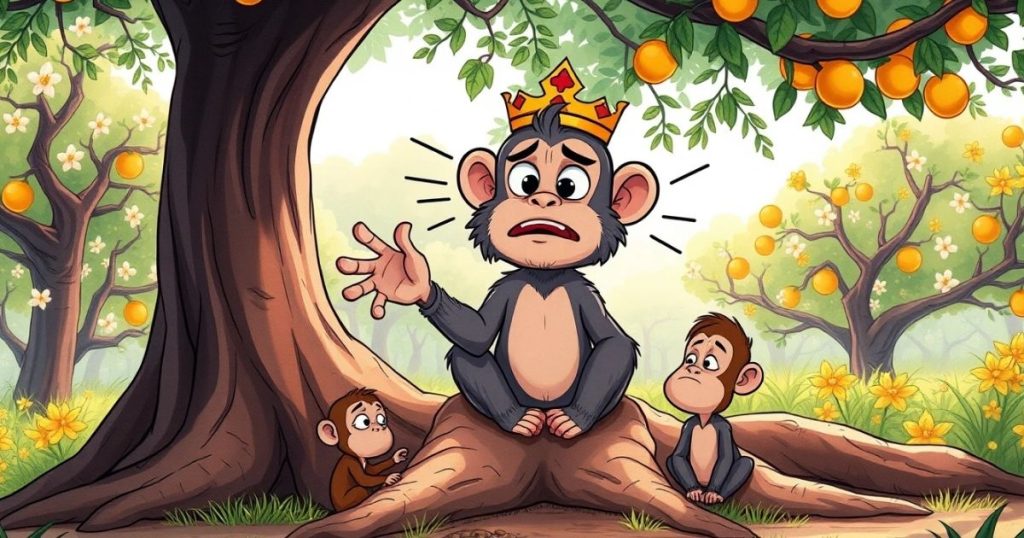 ภาพประกอบนิทานชาดกเรื่องการแก้แค้นของนักบวช 2