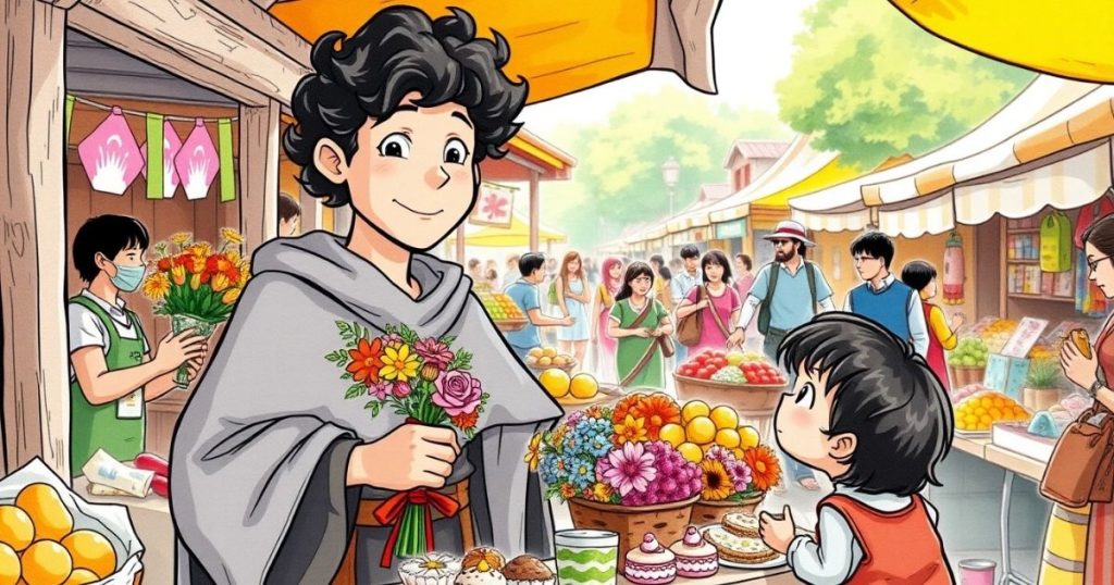 ภาพประกอบนิทานชาดกเรื่องชายผู้ขายหนูตาย 2