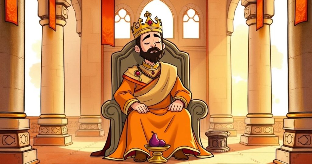 ภาพประกอบนิทานชาดกเรื่องผลมะเดื่อหวาน 3