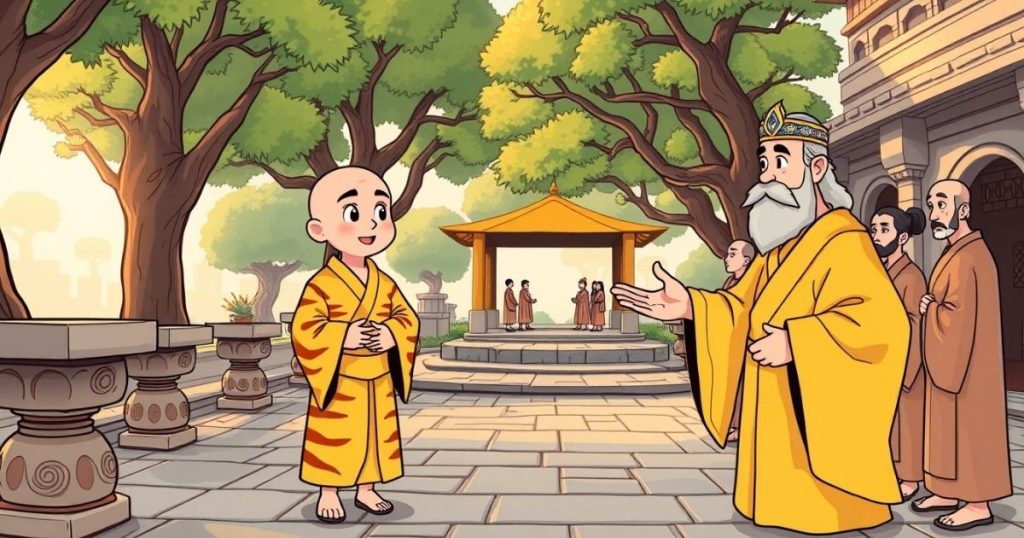 ภาพประกอบนิทานชาดกเรื่องพระราชากับลูกศิษย์ 3