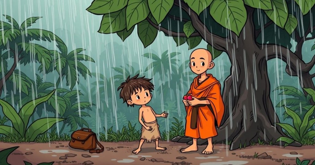 ภาพประกอบนิทานชาดกเรื่องฤาษีผู้ยิ่งใหญ่ 2