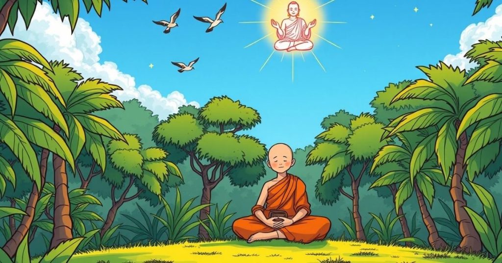 ภาพประกอบนิทานชาดกเรื่องฤาษีผู้ยิ่งใหญ่ 3