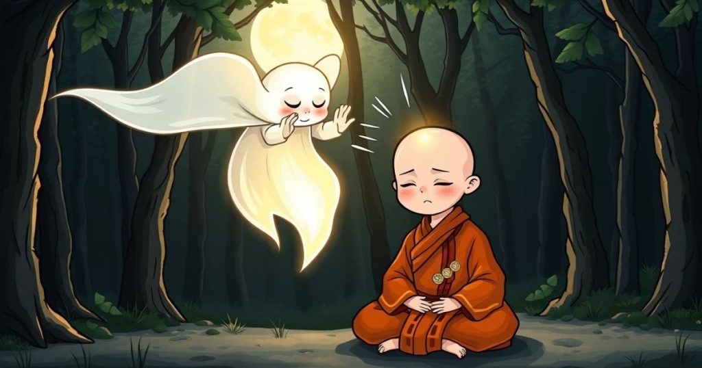 ภาพประกอบนิทานชาดกเรื่องวิญญาณซุกซน 2