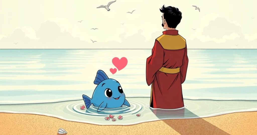 ภาพประกอบนิทานชาดกเรื่องอำมาตย์ผู้เปี่ยมเมตตา 3
