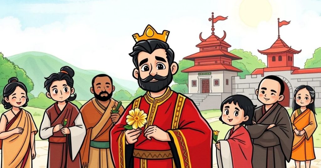ภาพประกอบนิทานชาดกเรื่องสองเพื่อน 3