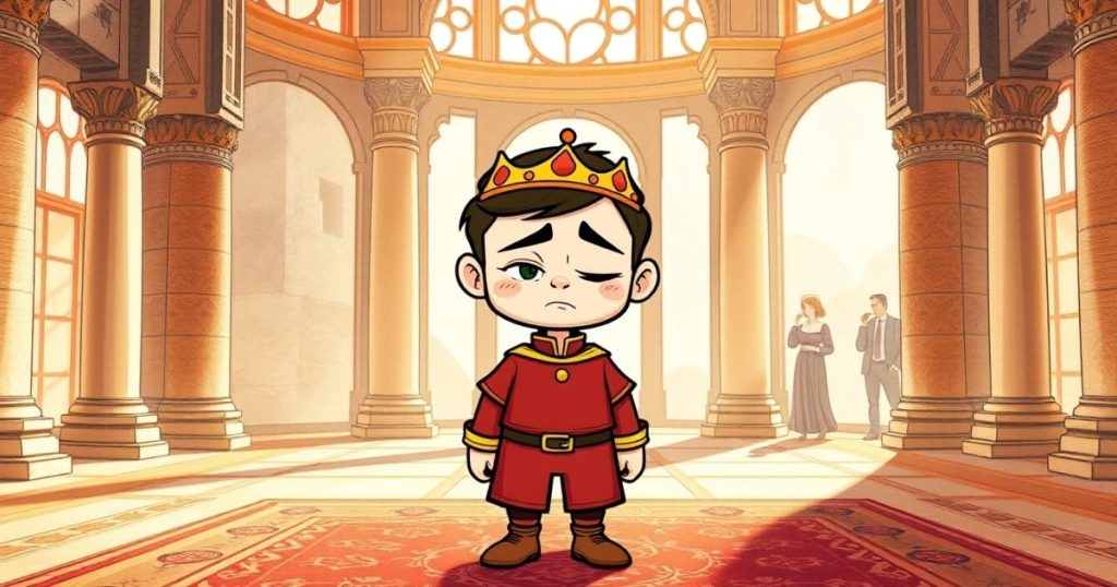 ภาพประกอบนิทานชาดกเรื่องเจ้าชายขี้เหร่