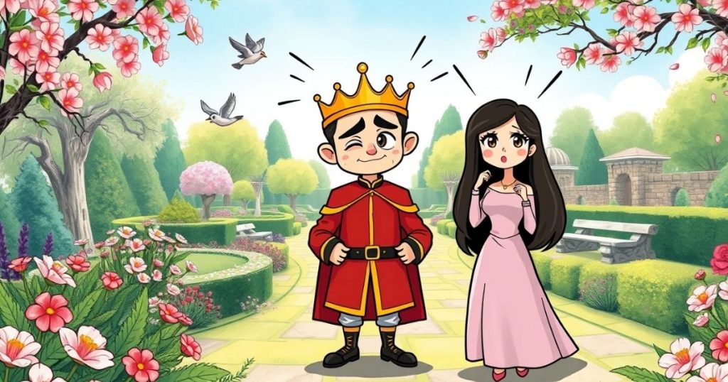 ภาพประกอบนิทานชาดกเรื่องเจ้าชายขี้เหร่ 2