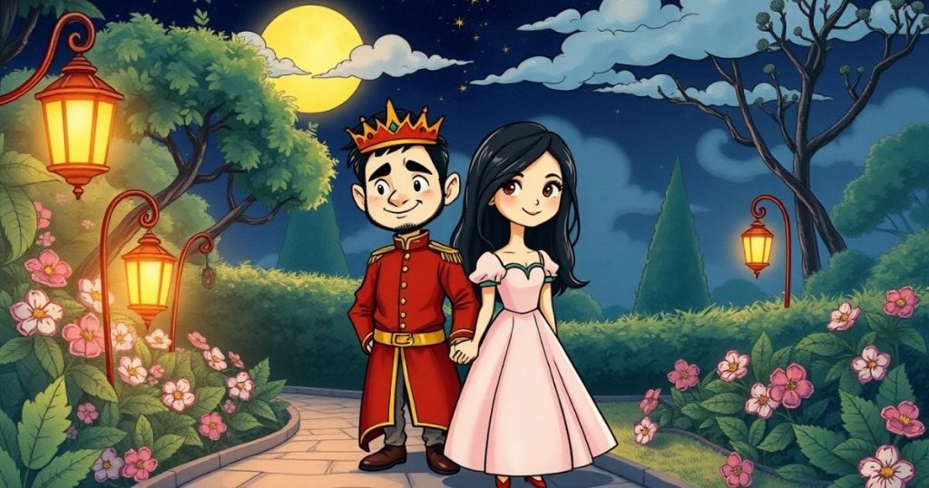 ภาพประกอบนิทานชาดกเรื่องเจ้าชายขี้เหร่ 3