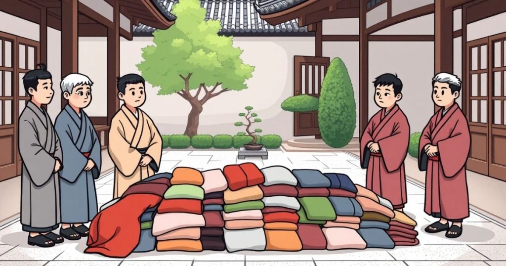 ภาพประกอบนิทานเซนเรื่องบุตรแห่งพระองค์