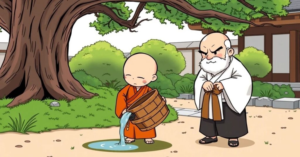 ภาพประกอบนิทานเซนเรื่องหยดน้ำ 2