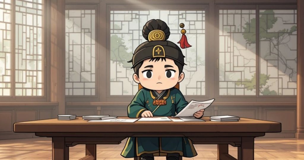 ภาพประกอบนิทานเต้าเต๋อจิงเรื่องรังเกียจความอับอาย 2