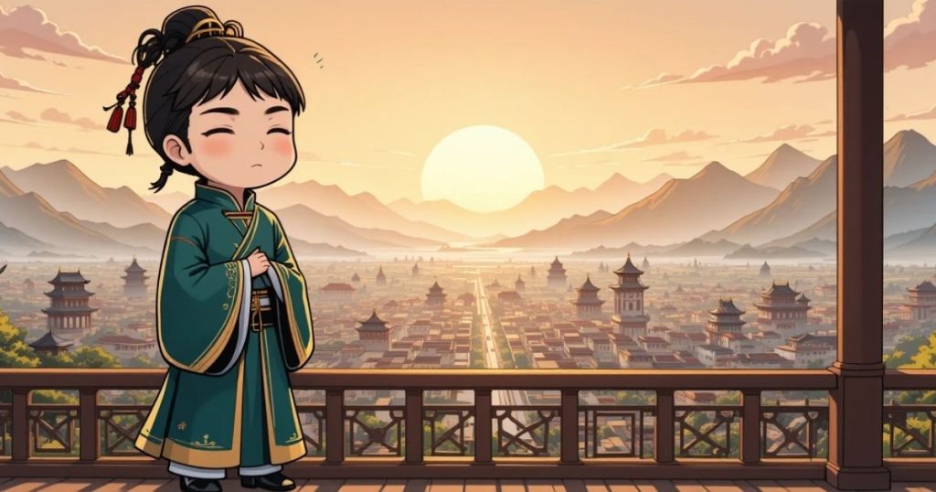 ภาพประกอบนิทานเต้าเต๋อจิงเรื่องรังเกียจความอับอาย 3