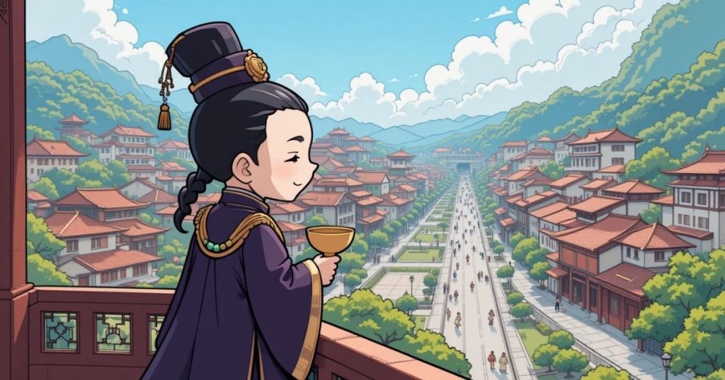 ภาพประกอบนิทานเต้าเต๋อจิงเรื่องหวนคืนสู่อิทธิพลอันบริสุทธิ์ 3