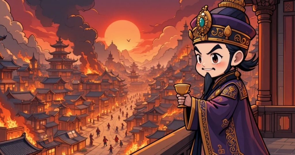 ภาพประกอบนิทานเต้าเต๋อจิงเรื่องอิทธิพลอันบริสุทธิ์ 4