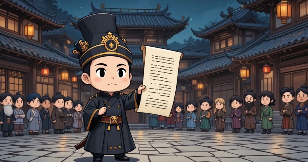 ภาพประกอบนิทานเต้าเต๋อจิงเรื่องคุณลักษณะของวิถีเต๋า 2
