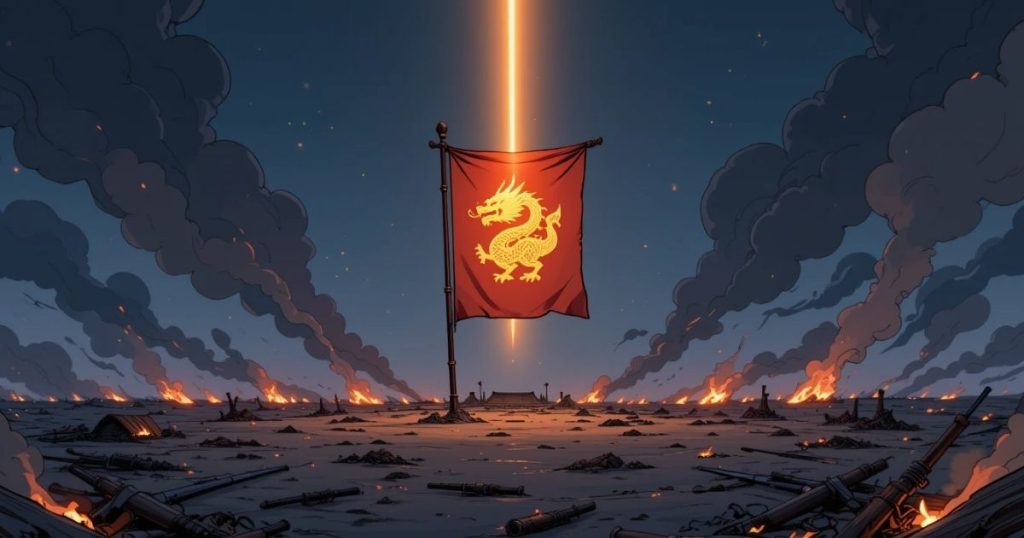 ภาพประกอบนิทานเต้าเต๋อจิงเรื่องสงบศึก 3