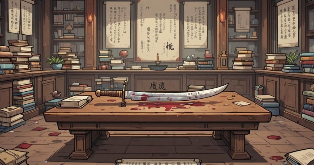 ภาพประกอบนิทานเต้าเต๋อจิงเรื่องการยับยั้งความหลงผิดของผู้คน