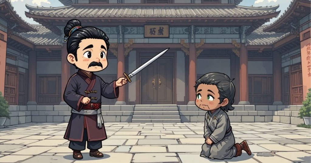 ภาพประกอบนิทานเต้าเต๋อจิงเรื่องการยับยั้งความหลงผิดของผู้คน 2