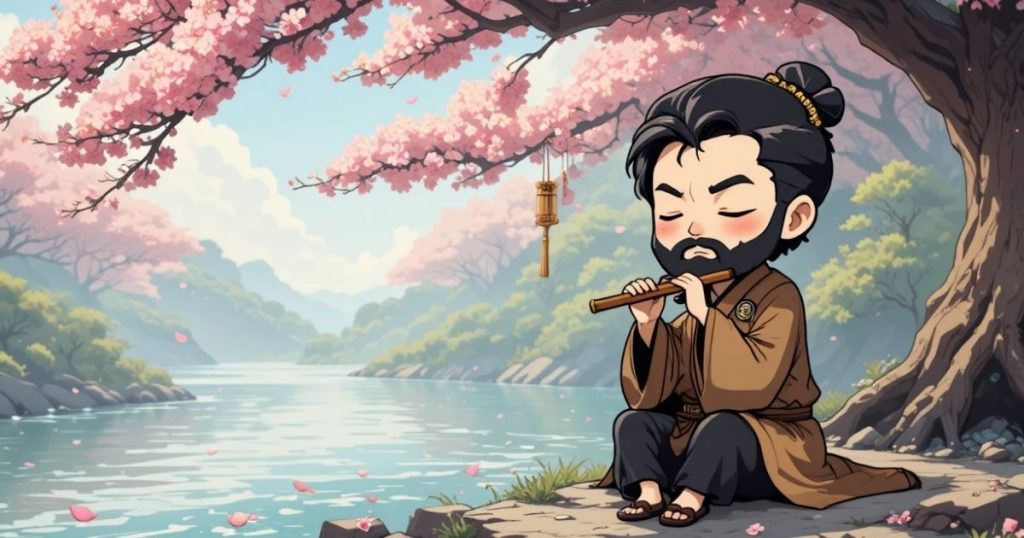 ภาพประกอบนิทานเต้าเต๋อจิงเรื่องหนทางแห่งสวรรค์