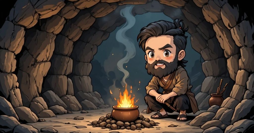 ภาพประกอบนิทานเต้าเต๋อจิงเรื่องหนทางแห่งสวรรค์ 2