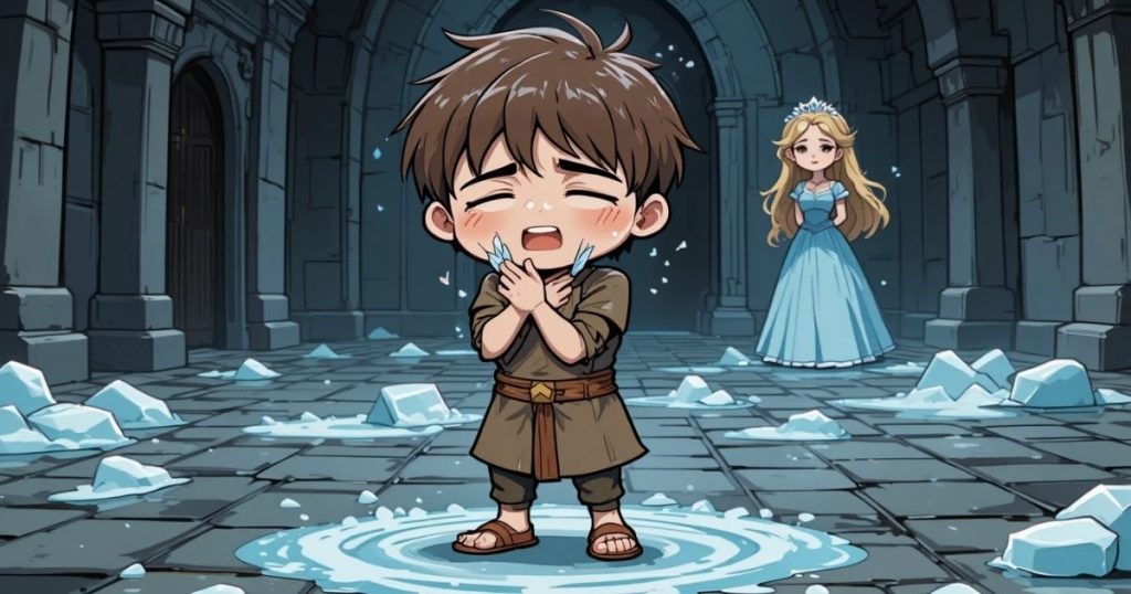 ภาพประกอบนิทานกริมม์เรื่องชายหนุ่มผู้ไปเรียนรู้ความกลัว 3