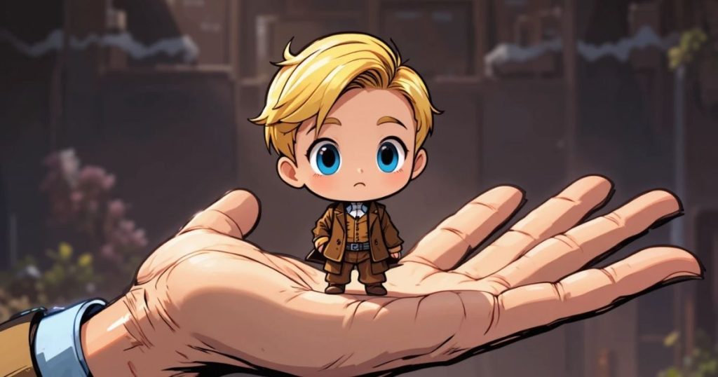 ภาพประกอบนิทานกริมม์เรื่องทอมจิ๋ว