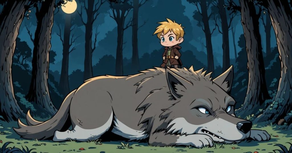 ภาพประกอบนิทานกริมม์เรื่องทอมจิ๋ว 3