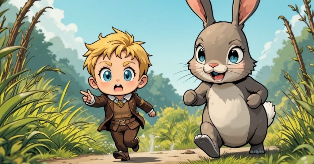 ภาพประกอบนิทานกริมม์เรื่องทอมจิ๋ว 4