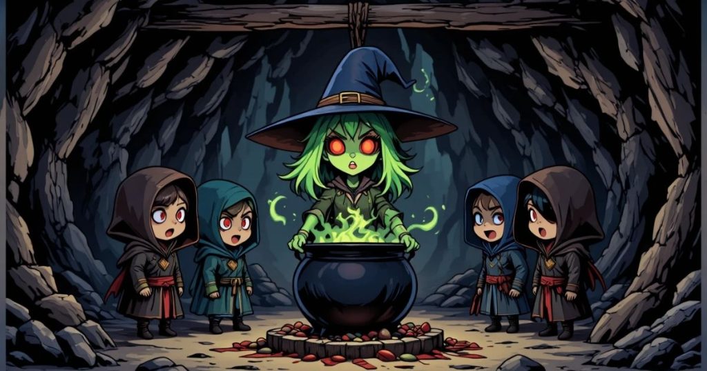 ภาพประกอบนิทานกริมม์เรื่องปริศนา 2