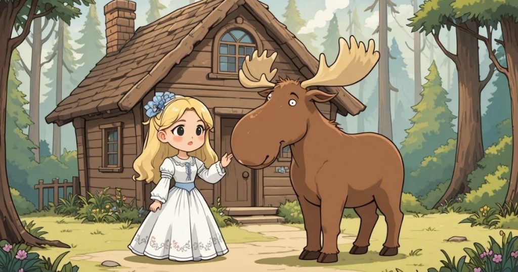 ภาพประกอบนิทานกริมม์เรื่องพี่ชายกับน้องสาว 2