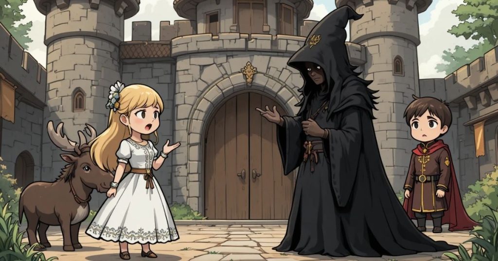 ภาพประกอบนิทานกริมม์เรื่องพี่ชายกับน้องสาว 3