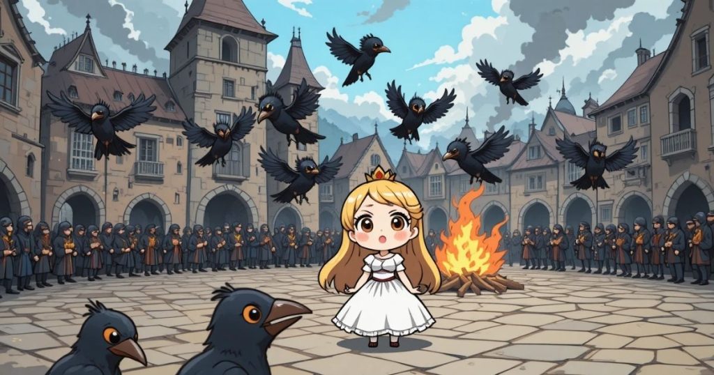 ภาพประกอบนิทานกริมม์เรื่องสิบสองพี่น้อง 3