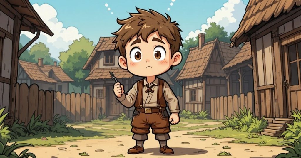 ภาพประกอบนิทานกริมม์เรื่องฮานส์ผู้ฉลาด