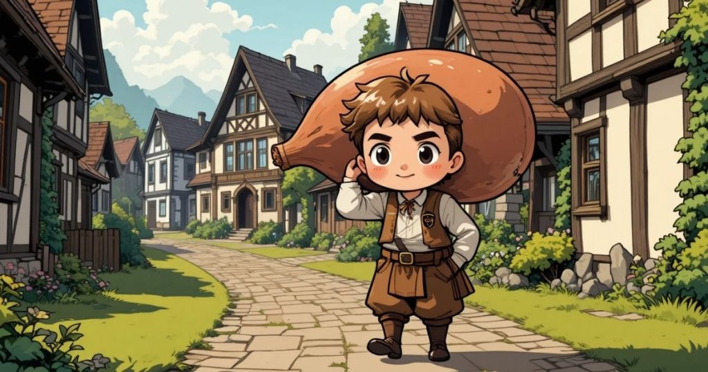 ภาพประกอบนิทานกริมม์เรื่องฮานส์ผู้ฉลาด 2