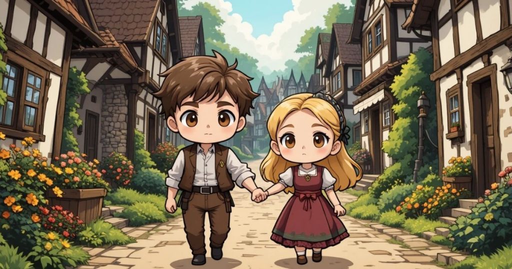 ภาพประกอบนิทานกริมม์เรื่องฮานส์ผู้ฉลาด 3