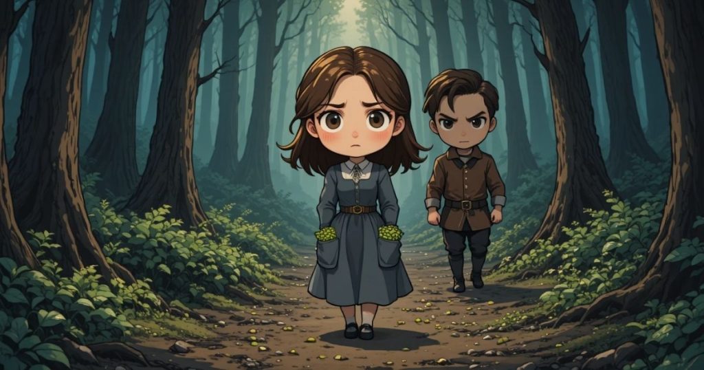 ภาพประกอบนิทานกริมม์เรื่องเจ้าบ่าวโจร