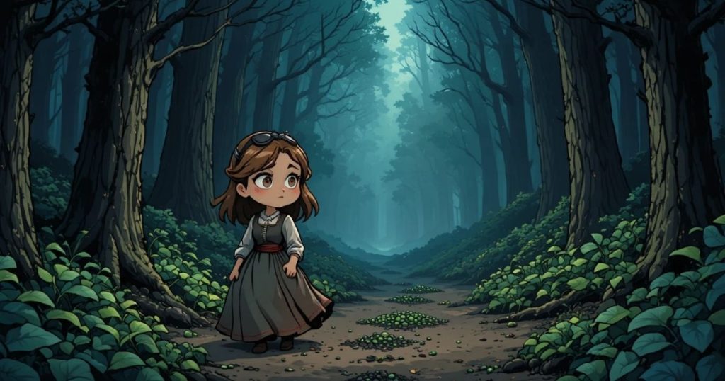 ภาพประกอบนิทานกริมม์เรื่องเจ้าบ่าวโจร 3