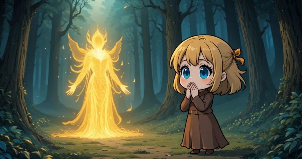 ภาพประกอบนิทานกริมม์เรื่องเด็กหญิงไร้มือ 2