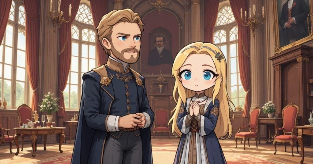 ภาพประกอบนิทานกริมม์เรื่องเด็กหญิงไร้มือ 3