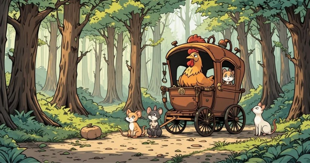 ภาพประกอบนิทานกริมม์เรื่องเฮอร์ คอร์เบส