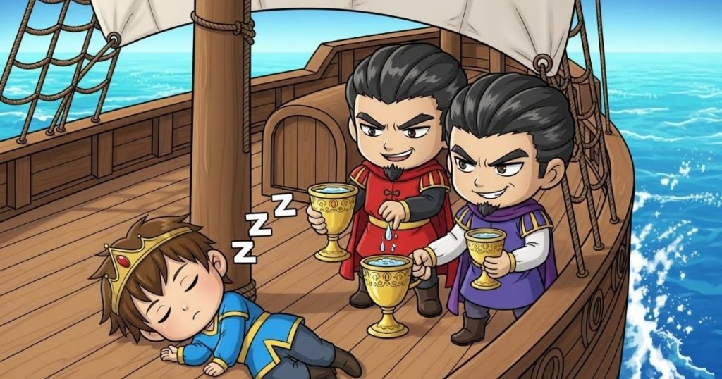 ภาพประกอบนิทานกริมม์เรื่องน้ำแห่งชีวิต 4