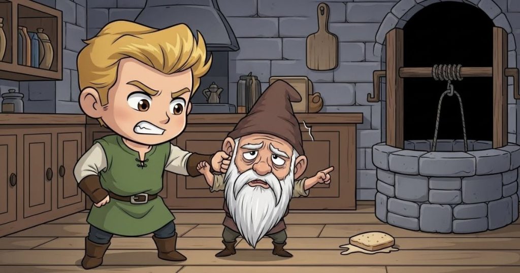 ภาพประกอบนิทานกริมม์เรื่องภูติแคระ 2