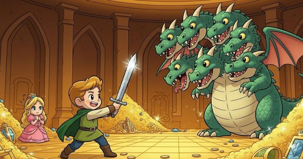 ภาพประกอบนิทานกริมม์เรื่องภูติแคระ 3