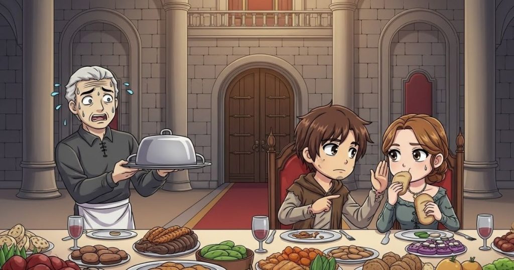 ภาพประกอบนิทานกริมม์เรื่องหมอสารพัดรู้ 3