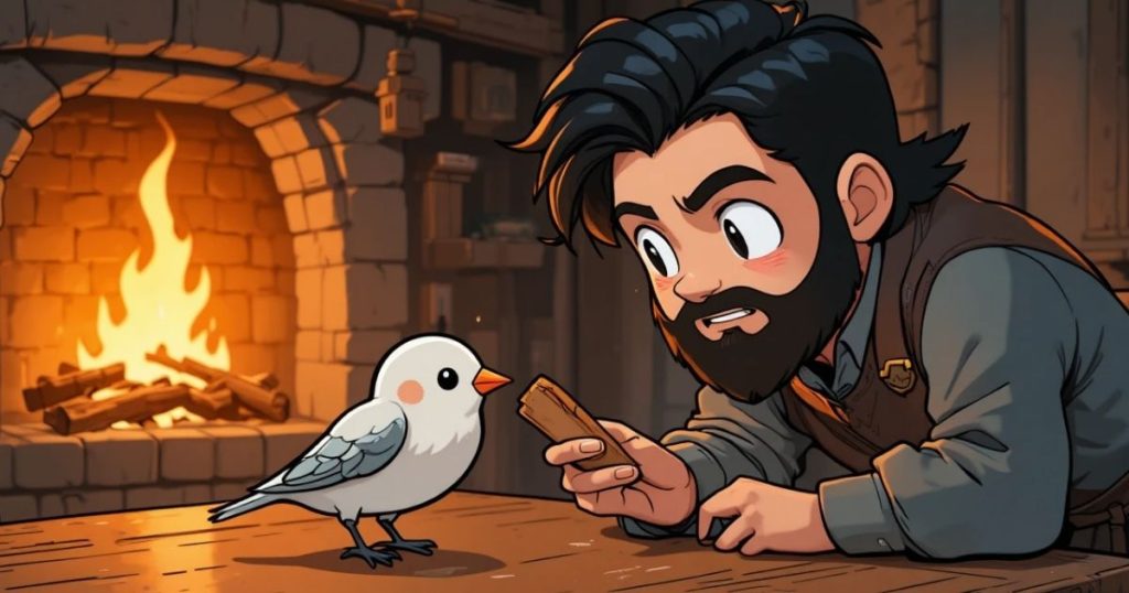 ภาพประกอบนิทานกริมม์เรื่องหัวขโมยกับอาจารย์ของเขา 2