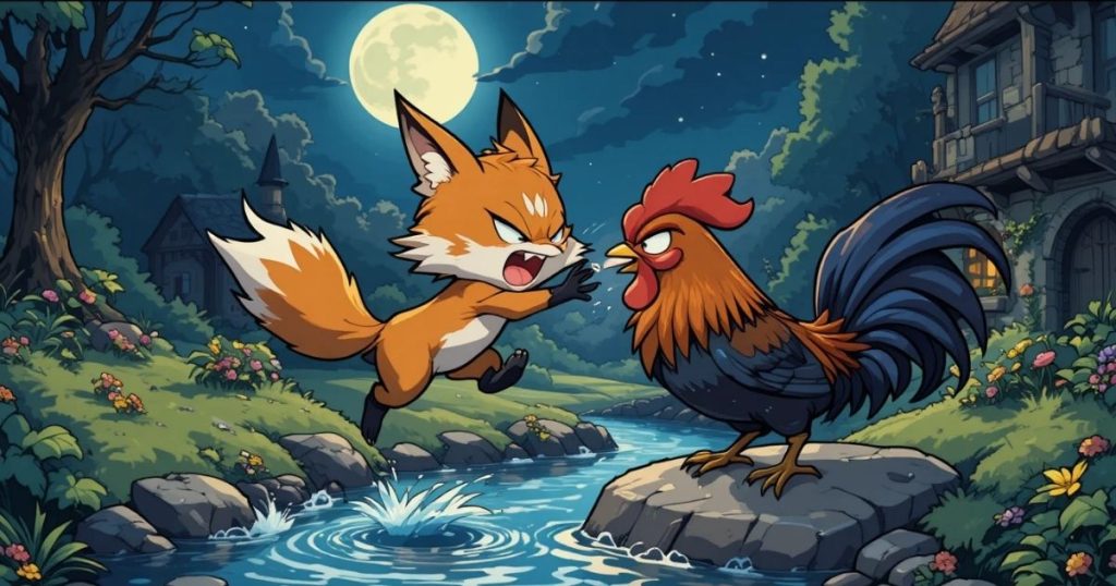 ภาพประกอบนิทานกริมม์เรื่องหัวขโมยกับอาจารย์ของเขา 3